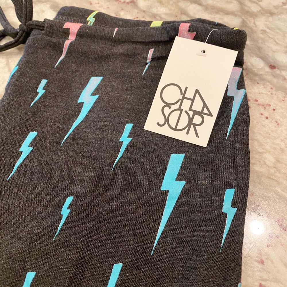 NWT Chaser Ombré Bolt Cozy Knit Pants, Small - Picture 5 of 7
